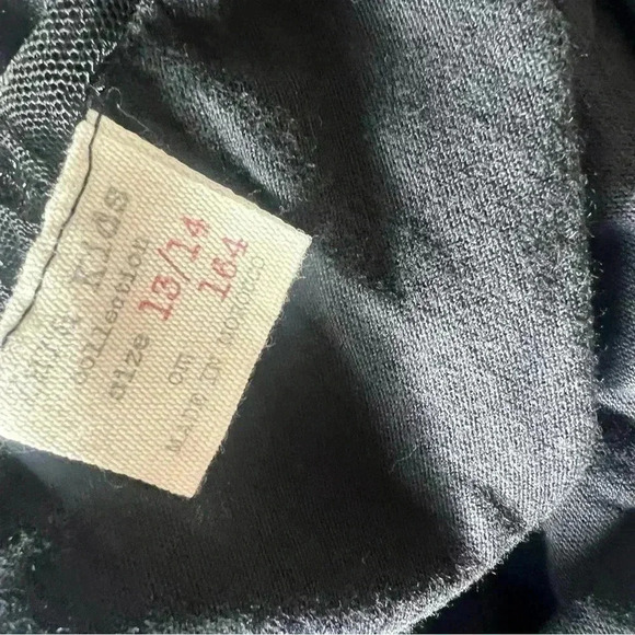 ZARA GIRLS BLACK LEOPARD GLITTER DRESS. SIZE 13/14 - Picture 3 of 3